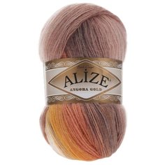 Пряжа Alize Angora Gold Batik, 20 % шерсть, 80 % акрил, 100 г, 550 м, 4741