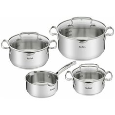 Набор посуды Tefal Duetto+ G719S734 7 пр. нержавеющая сталь