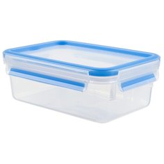 EMSA Контейнер CLIP & CLOSE 508540, 19x14 см, синий/прозрачный