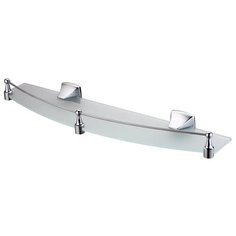 Полка WasserKRAFT К-2524 хром/прозрачный