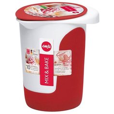 EMSA Стакан для смешивания Mix&Bake 508017, 1000 мл, белый/красный