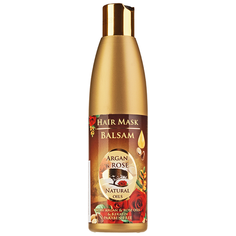 BulFresh Cosmetics Бальзам-маска для волос Argan & Rose, 250 мл