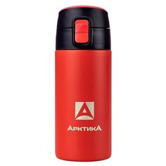 Термокружка Арктика 705-350, порошковое покрытие, 0.35 л красный