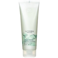 Wella Professionals бальзам NutriCurls Waves & Curls Cleansing Conditioner Очищающий для вьющихся и кудрявых волос, 250 мл