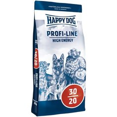 Сухой корм для собак Happy Dog Profi-Line High Energy 30/20, для активных животных, для беременных/кормящих 20 кг