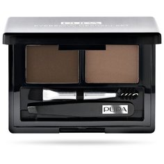 Pupa Набор для бровей Eyebrow Design Set 002 brown