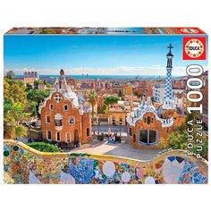 Пазл Educa Вид на Барселону из парка Гуэля (17966), 1000 дет.