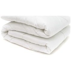 Одеяло CLASSIC by T Пух в тике, всесезонное, 140 х 200 см (белый)