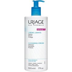Uriage крем очищающий пенящийся Creme Lavante, 500 мл