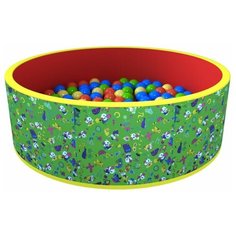 Детский бассейн ROMANA Веселая поляна (ДМФ-МК-02.51.02) зеленый