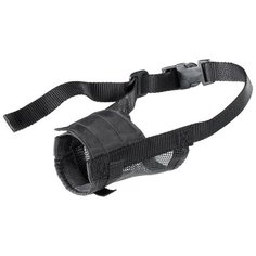 Намордник для собак Ferplast Muzzle net M, обхват морды 13-24 см черный