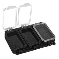 Коробка для приманок для рыбалки MIKADO UABM-005 11.5х7.9х2.2 см черный