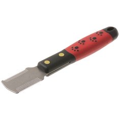 Тримминговочный нож Hello PET 23814D, черный/красный