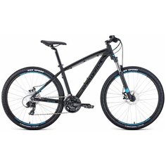 Горный (MTB) велосипед FORWARD Next 27.5 2.0 Disc (2020) черный 19" (требует финальной сборки)