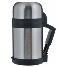 Классический термос Diolex DXU-800-1, 0.8 л серебристый