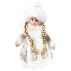 Фигурка SaintNIK Снегурочка под елку 35 см золотой