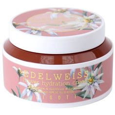 Jigott Edelweiss Flower Hydration Cream Омолаживающий крем для лица с экстрактом швейцарского эдельвейса, 100 мл