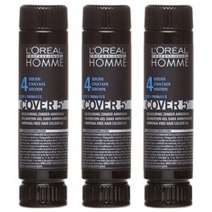 LOreal Professionnel Homme краска-гель Cover 5, 4 brown