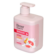 Жидкое мыло Dicora UrbanFit "Citrus & Peach" с витамином С 500 мл Nuvaria