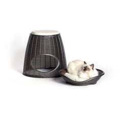 Домик для собак и кошек Bama Pasha домик с подушками 52х46х60 см anthracite