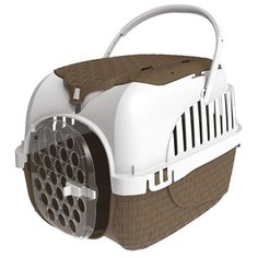 Клиппер-переноска для животных Bama Maxi Tour 59х38х37 см taupe
