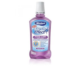 Wisdom ополаскиватель Fresh Effect Total Care 6-in-1 antibacterial, 500 мл