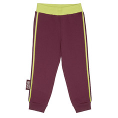 Брюки Lucky Child Ми-ми-мишки 70-11ПФ бордовые 104-110