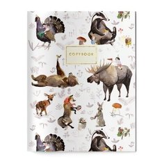 ТЕТРАДЬ B5, Bruno Visconti "ЛЕСНЫЕ ЗВЕРУШКИ", 60л, клетка