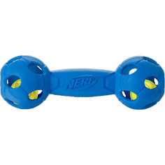 Игрушка для собак Nerf Гантель светящаяся 17,5 см