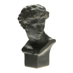 Фигура головы Boltze Helias серая 26 см