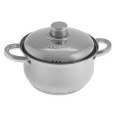 Кастрюля Катунь Гретта, 1.8 л, нержавеющая сталь Katun