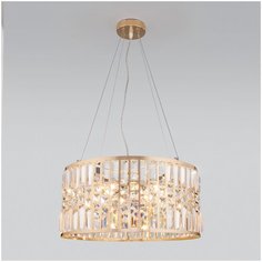 Люстра Eurosvet Lory 10116/5 золото/прозрачный хрусталь Strotskis, E14, 300 Вт