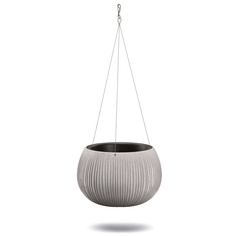 Кашпо подвесное Prosperplast Beton Bowl 24см