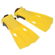 Ласты с открытой пяткой Intex Swim Fins желтый 38-40