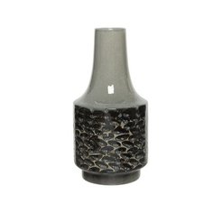 Ваза декоративная Kaemingk обиход диаметр 15x31cm misty grey