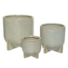 Кашпо Kaemingk garden для цветов песочное маленькое 1шт 7,5 см