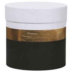 Коробка подарочная Дарите счастье Пантон 04 15 × 15 см белый/черный