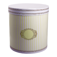 Коробка подарочная Дарите счастье Ладури 23 × 25 см зеленый/сиреневый