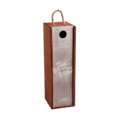 Коробка подарочная Дарите счастье Для приятных вечеров 33 х 11 х 11 см коричневый/серый