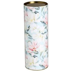 Коробка подарочная Дарите счастье Be always blooming 12 х 34 см белый