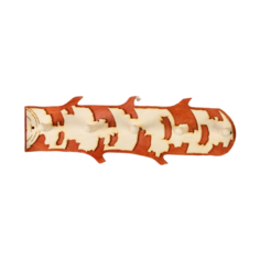 Добропаровъ Вешалка для бани Березка, крючков бежевый/коричневый