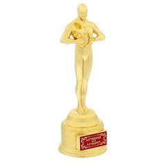 Статуэтка Yiwu Youda Import and Export Лучший из лучших 18.5 см, 1388342 красный/золотистый