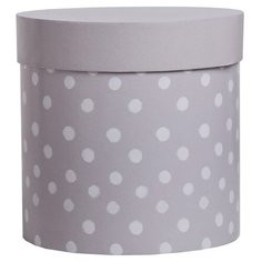 Коробка подарочная Дарите счастье Нежный 16 × 16 см серый