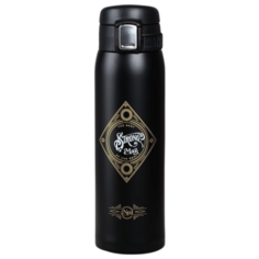 Термокружка Komandor Strong man, 0.5 л черный