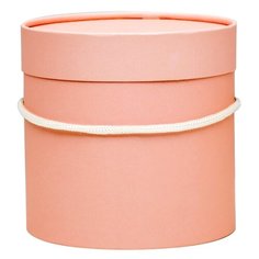 Коробка подарочная ИП Тимшин Иван Валерьевич Круглая 15 х 15 см розовый