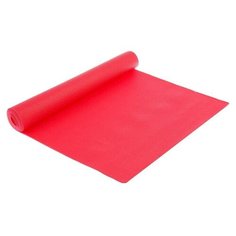 Коврик Sangh Yoga mat, 173х61х0.3 см красный однотонный