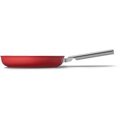 Сковорода 28 см, Красная Smeg CKFF2801RDM