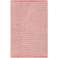 Полотенце CAWO Campus Stripes коралловое 30х50 см