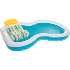 Детский бассейн Bestway 54168 синий/белый