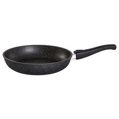 Сковорода Мечта Бриллиант Гранит 024, 24 см, съемная ручка, гранит black